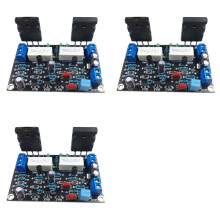 3X 100W 2SC5200+2SA1943 HIFI Mono Channel Audio Amplifier Board Dual DC35V Speaker Output for Home Theater DIY Projects