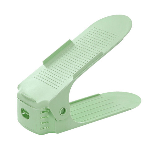 Ludlz Shoe Rack Adjustable Double Layer 2-Tier 1