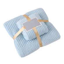 Ensemble de serviettes de bain en velours corail, douces et absorbantes, 3 pièces