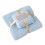 Ensemble de serviettes de bain en velours corail, douces et absorbantes, 3 pièces 1