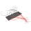 AAA battery holder plastic clip case 1 slot 1.5V 2