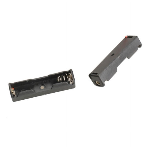 AAA battery holder plastic clip case 1 slot 1.5V 2