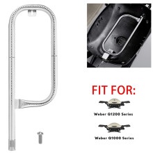 Weber Q100 Q1200 burner spare part stainless steel tube