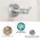 Walfront Wall-Mount Bathroom Towel Hook Stainless Steel 4