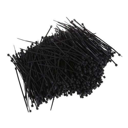 Black Nylon Zip Ties 18 inch 250 pack 1