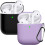 QUTETN AirPods 2 silicone case with charging support and 1