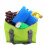 Picnic fruit lunch bag 400ml with ice blocks 3