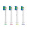 Electric Toothbrush Heads Floss Action Hard Bristles 8-Pack 2