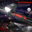 MDHAND LED bicycle light set waterproof front headlight and 5