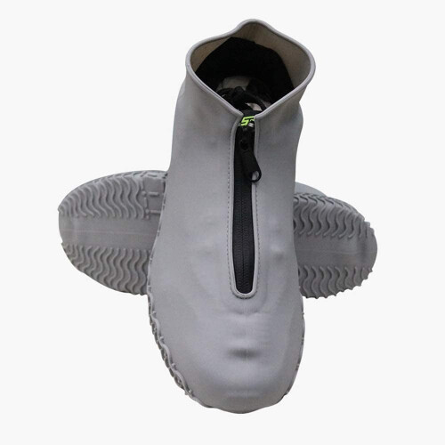Waterproof Reusable Rain Shoe Covers with Zipper 1 Pair