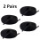 Flat shoelaces for athletic sneakers and boots 2 pair 1