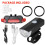 Bike Light Set LED Headlight and Tail Light 2PCS 6