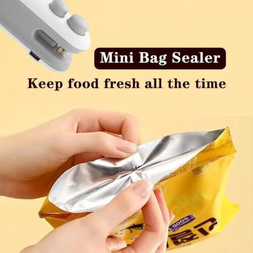 Mini Bag Sealer USB Rechargeable Portable Heat Seal Tool 2