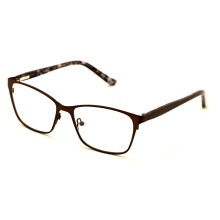 Women's Stainless Steel Reading Glasses Clear Lens 1 Pair