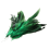 Green Dyed Rooster Feather Decoration 200 Pieces 4