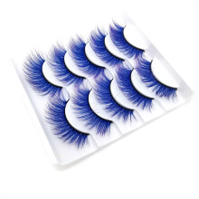 Kmxyo3D umělé řasy imitace norkové barvy, 5 párů