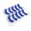 Kmxyo 3D false eyelashes imitation mink 5 pairs 1
