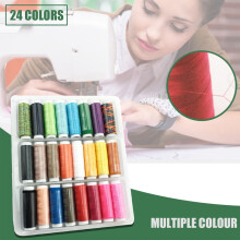 Colored Sewing Thread Set 150 Colors 24 Yards Each