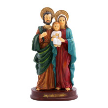 Holy Family Statue Resin Nativity Figurine Set