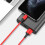 Linjieee silicone data cable for Android, 1.8m 2