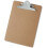 Hardboard Clipboard 1-Inch Capacity 2pcs Brown 1