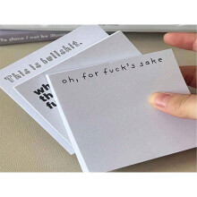 QUTETN Post It Notes Compatible Notepad 1 Pack