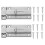 Sliding Bolt Door Lock Stainless Steel2Sets 1