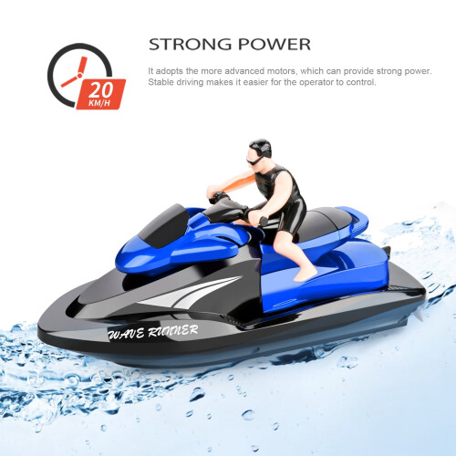 Walmeck 809 RC motorboat waterproof 2.4GHz 1