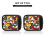 Luggage Handle Wraps Retro Floral Butterfly 2 Pcs 4
