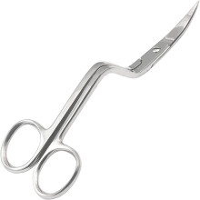 Embroidery Scissors Bent Handle 6 Inch 2pcs