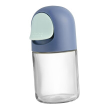 Pot à épices saupoudreur, distributeur de sucre, accessoire de cuisine portable et rechargeable, récipient à épices transparent et