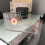 Acrylic tape dispenser clear gold 2 pcs 7