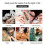 WALFRONT dimmable LED makeup lamp USB circle desktop lamp 2