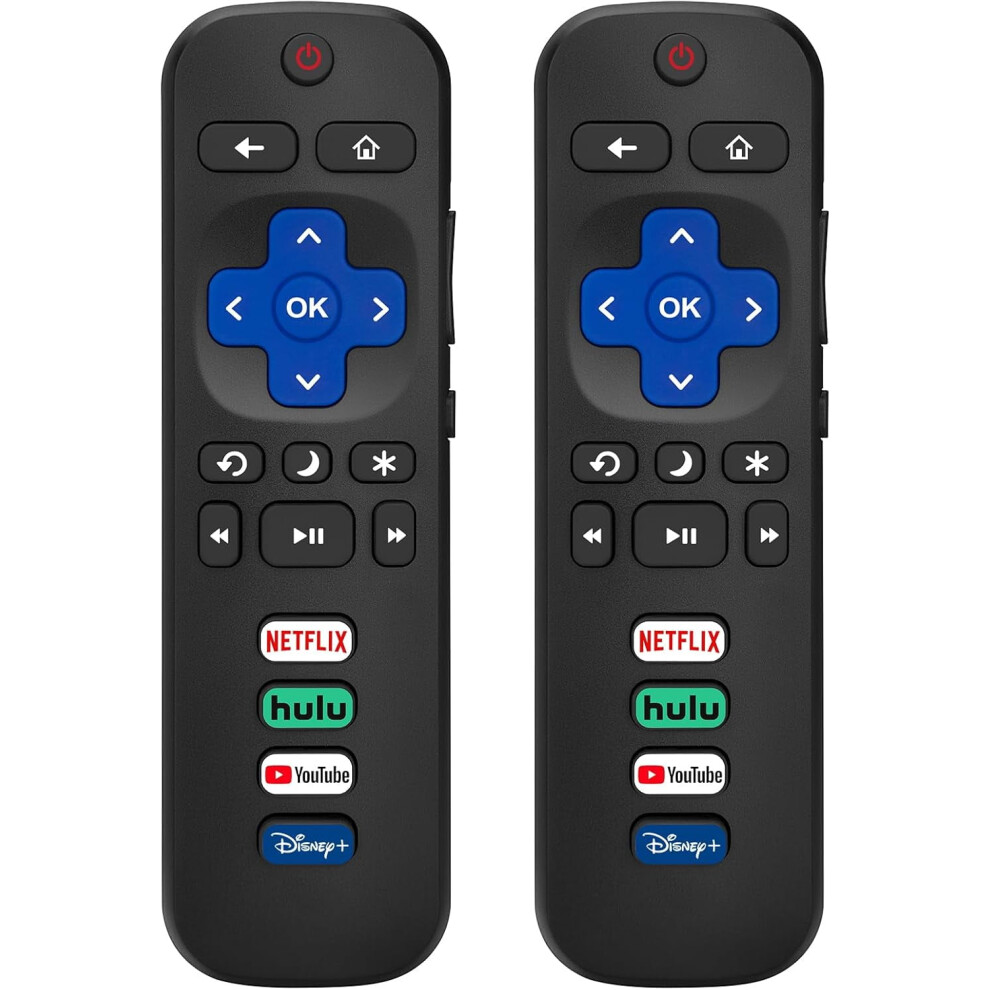Roku Tv Replacement Remote Compatible With Tcl Hisense Onn 9107258808615