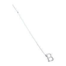 Silver Long Tassel Dangle Earrings with 26 Letters