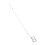 Silver Long Tassel Dangle Earrings with 26 Letters 1