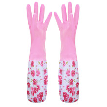 Ionze reusable rubber dishwashing gloves pink small 1 pair