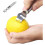 WALFRONT citrus zester stainless steel fruit peeler 4