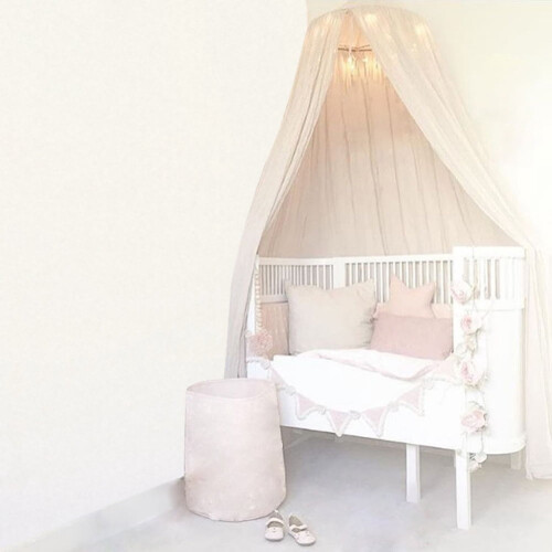 Princess Bed Canopy Mosquito Net 240cm Cotton Canvas 1