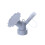 Bærbar hagesprinkler for blomstervanning 1