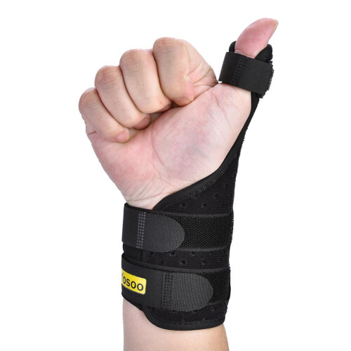 WALFRONT Thumb Splint Adjustable Wrist Support Brace 1PC 1