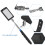 LED Lighted Flexible Inspection Mirror 360 Swivel 5