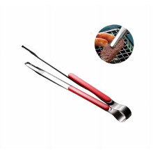 Stainless Steel Kitchen Tongs 9 inch Red