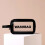 Cosmetic Bag Frosted Transparent Medium Black 1