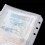 Binder Pockets A6 Size 6-Hole Zipper PVC 102 pcs 6