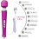 Happon wired handheld massager purple 10 settings 3