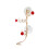 ICERUN Hummingbird Feeder with Suction Cups 1 Piece 1