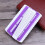 Kuyiluo thread organizer for cross stitch, purple, 30 slots 8