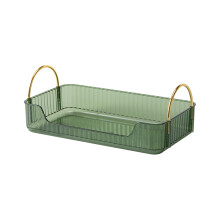 Huayishang bathroom shelf desktop cosmetic storage box dark