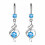 HANXIULIN water drop zircon dangle earrings 1